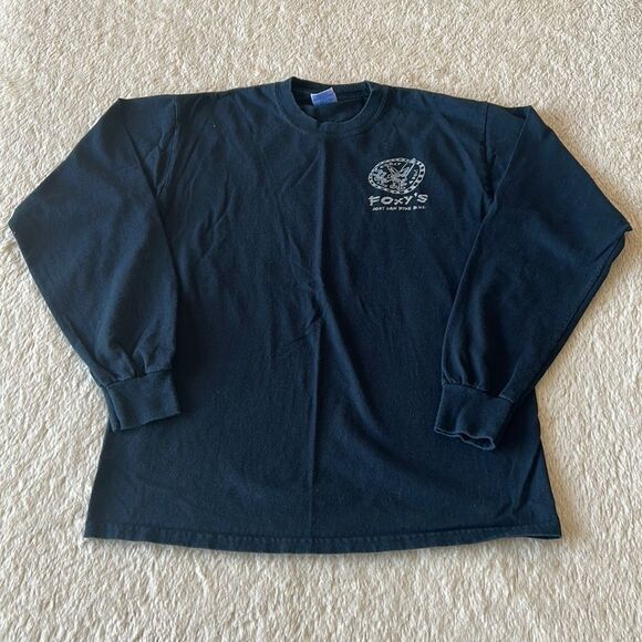 Foxys Jost Van Dyke long sleeve shirt black size medium - Picture 3 of 16